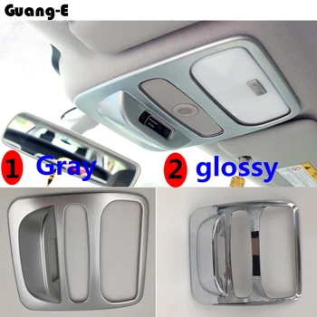 

Car Cover Stick ABS Chrome Front Head Read Reading Switch Light Lamp Frame Roof Trim Part 1pcs For Renault Captur 2015 2016 2017