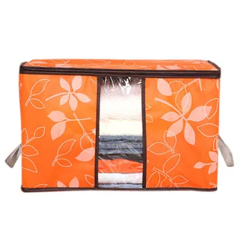 

2020 Hot Sale Clothes Storage Bags Organization Designer Flower Printed Quilt Storage Containers Household #LR2