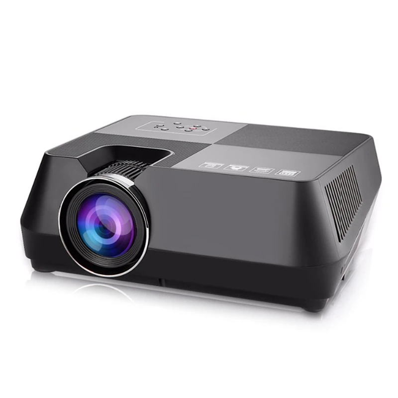 

Gt-S8 800x480 Portable Multimedia Lcd Projector With Hdmi Usb Av Vga Support 720P Tf Interface For Home Theater Cinema Au Eu U