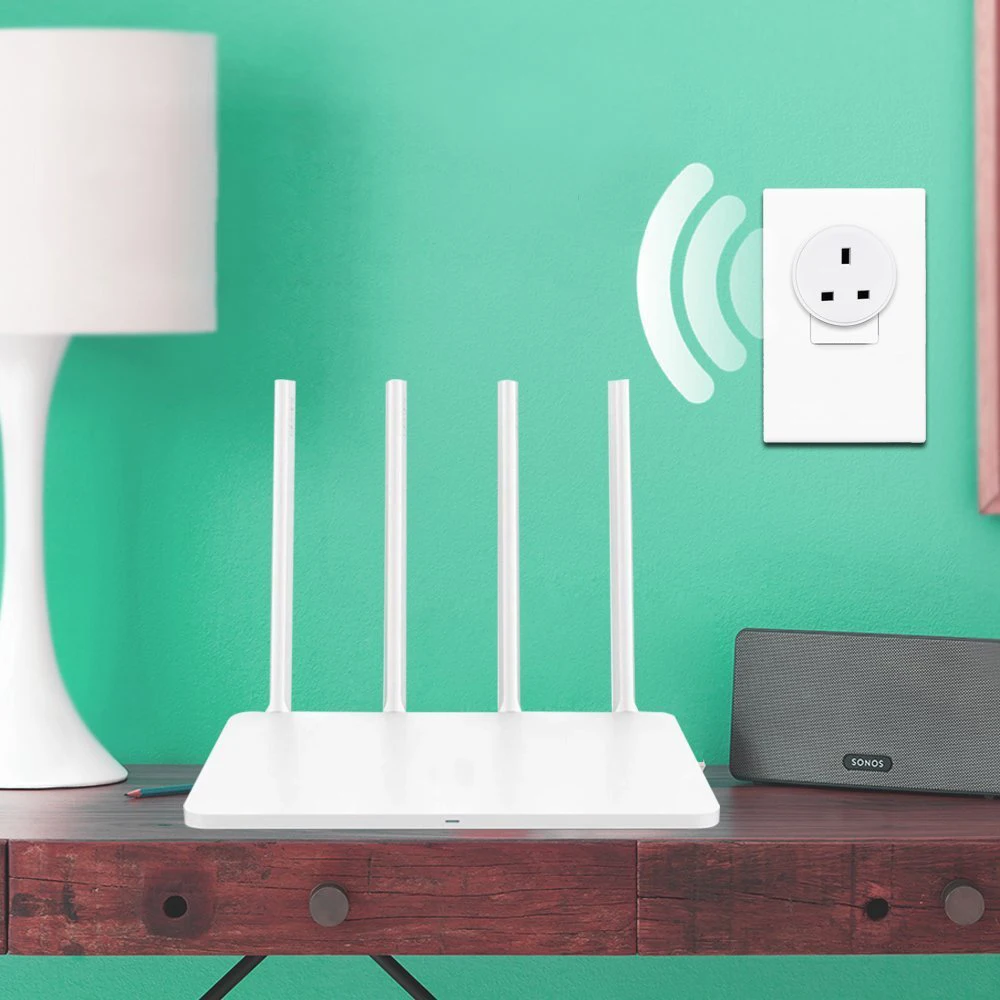 Wi-Fi умная розетка мини Великобритания Plug Мощность энергии мониторинга сроки переключатель Управление Outlet Alexa Google IFTTT г