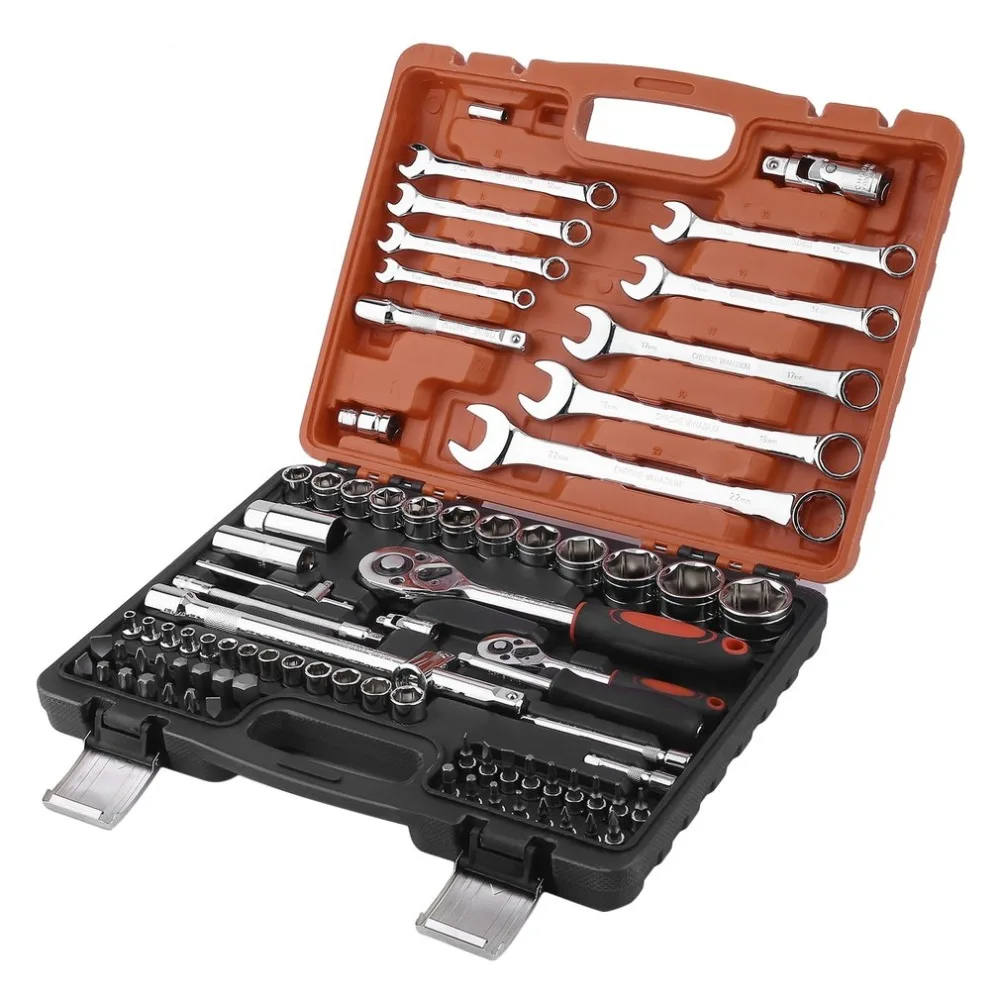 

82PCS Torx Socket Set Car Auto Repair Opening Tool Set Combining Kit For DIY Enthusiast Power Working