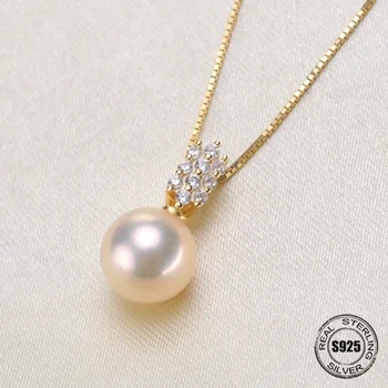 

DIY Jewellery making S925 sterling silver pendant fittings of designed for the oyster pearl beads jewelry findings accessories