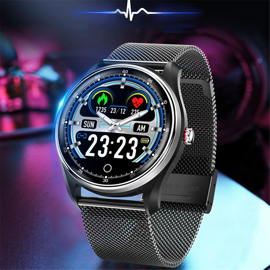 

ECG PPG Digital Smart Watch Men Women Waterproof Color Dynamic Screen Fitness Sport Bracelet Heart Rate HRV Bluetooth Smartwatch