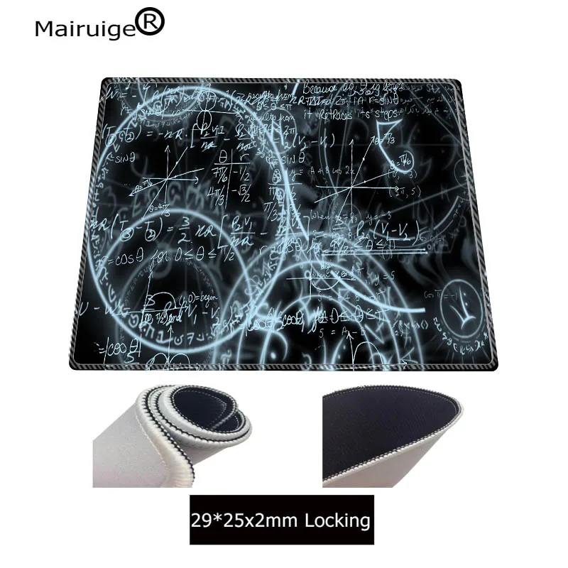 Mairuige Math Magic Speed Gaming Mouse Pad Locking Edge Large Mouse Mat PC Computer Laptop Mouse pa