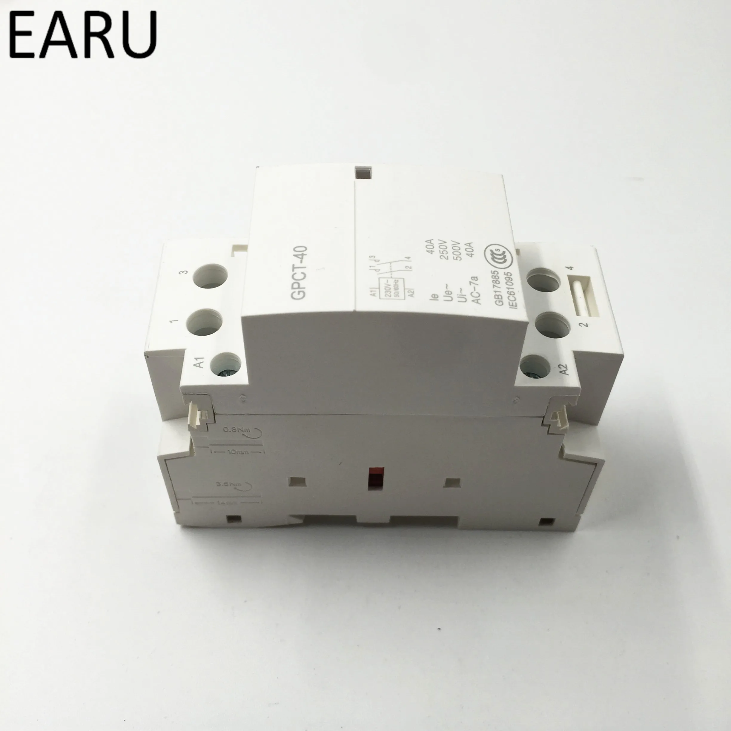 GPCT1 2P 40A 63a 220 A 230V/V 50/60HZ Din Rail Ac контактор для дома 2NO For Home Hotel Resturant|Замыкатели| |