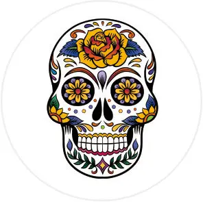 What do sugar skulls symbolize?