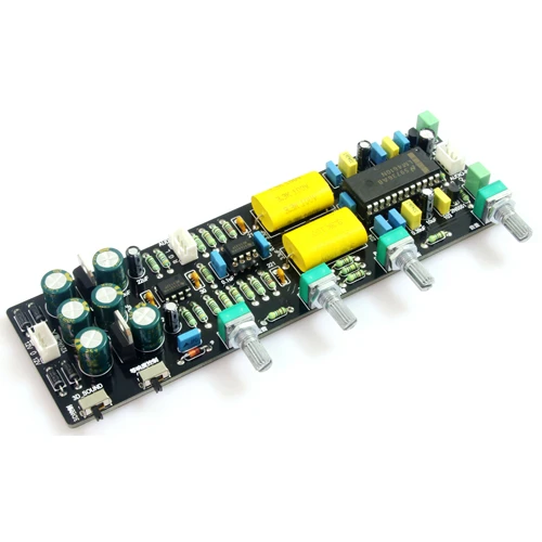 Placa de Controle de Tom Amplificador 3d Surround Volume Lm46103