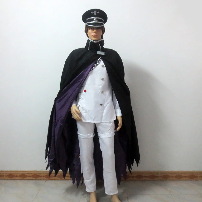 Костюм для косплея Kokichi Danganronpa V3 Ouma игровая школьная форма костюм одежда полный