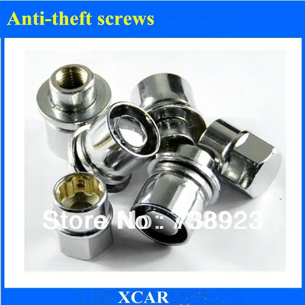 Free shipping!4pcs Car tires Anti theft screws For Toyota Corolla Reiz