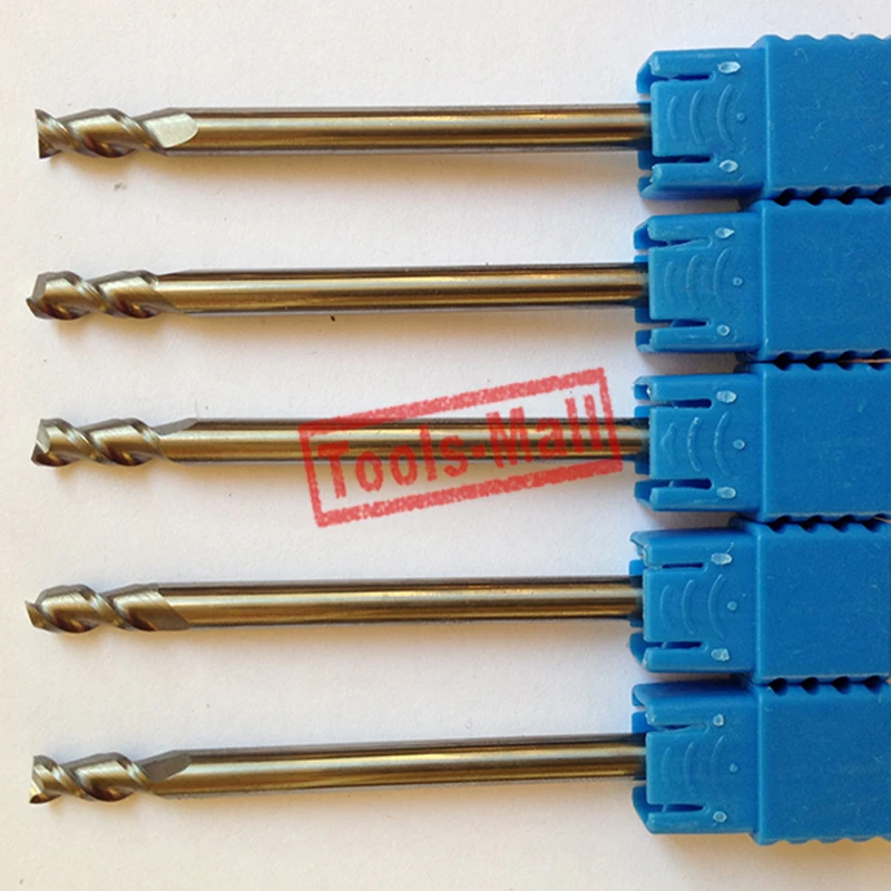 

1pc 4mm D4*30*D4*100 HRC50 2Flutes Milling cutters for Aluminum CNC Tools Solid Carbide CNC flat End mills Router bits