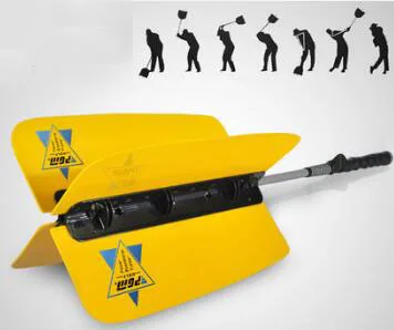 Golf Exercise Swing Bar Golf Wind Practice Fan Golf Swing Trainer Aid