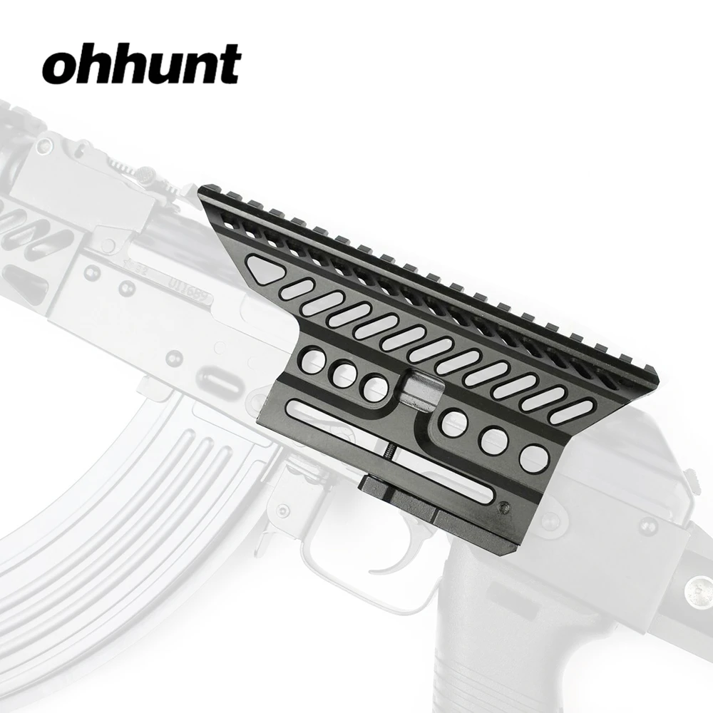 Ohhunt B-13 классическое AK Боковое крепление для оптики БЫСТРОРАЗЪЕМНАЯ направляющая для прицела основание низкий вес и прочность Picatinny Weaver Крепление черный