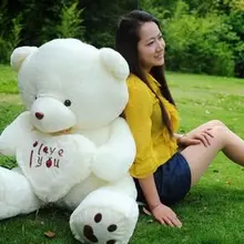 Рождество подарок 100 см большие размеры мишки плюшевые игрушки подарок на день рождения плюшевые игрушки