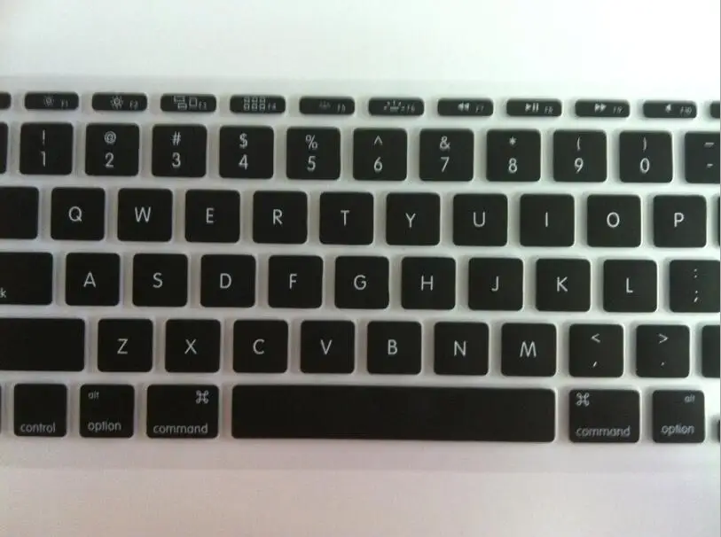 Силиконовый чехол для клавиатуры мембрана силиконовая форма Macbook 13/15/17 дюймов