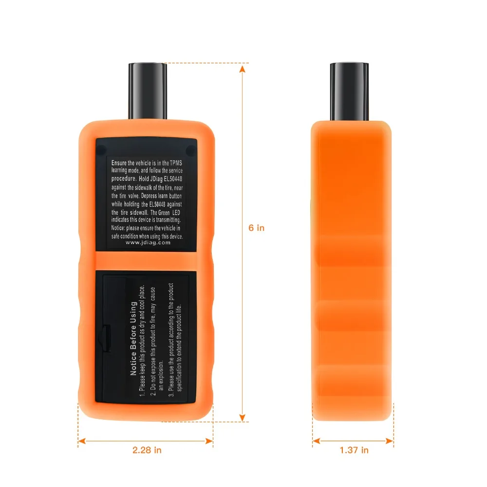 JDiag Auto Tire Pressure Monitor Sensor Tire Pressure Reset System TPMS Super Relearn Reset Activation Tool for car Vehicles