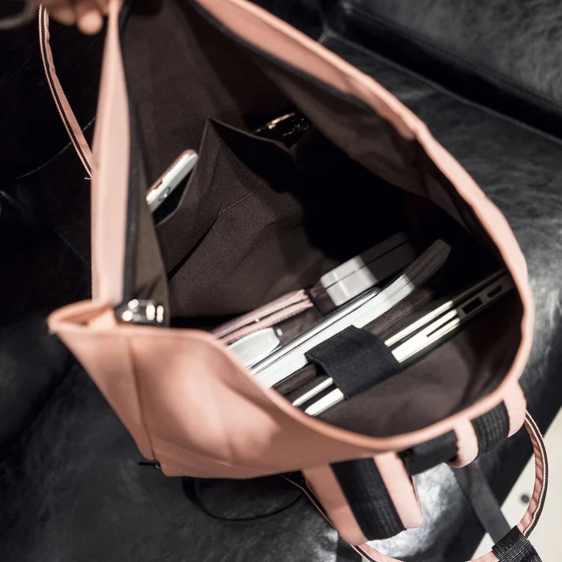 Taschen Männlichen blue Buch gray Tasche Schule Rucksack pink Mädchen Black Teenager Große Frauen Leinwand Wasserdicht Laptop Ladung white Student Casual Kapazität Für Usb Axw8qTCH