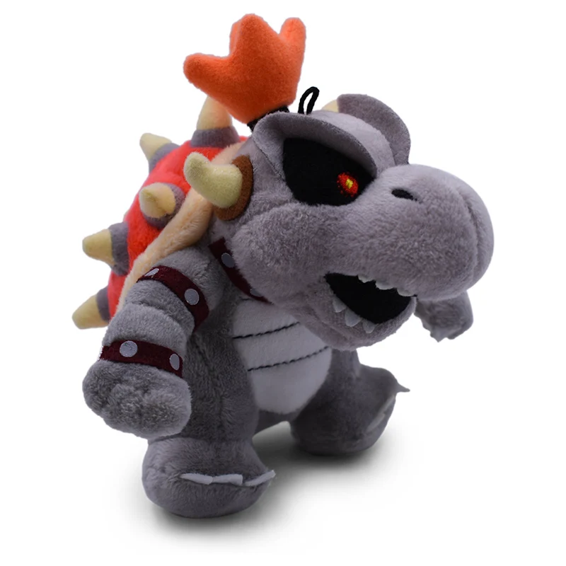 3 вида стилей " 12 см Super Mario Bros Bowser Kuba Dragon Dark Bowser 3D Land Bone Koopa брелок в виде дракона брелок-подвеска мягкая кукла