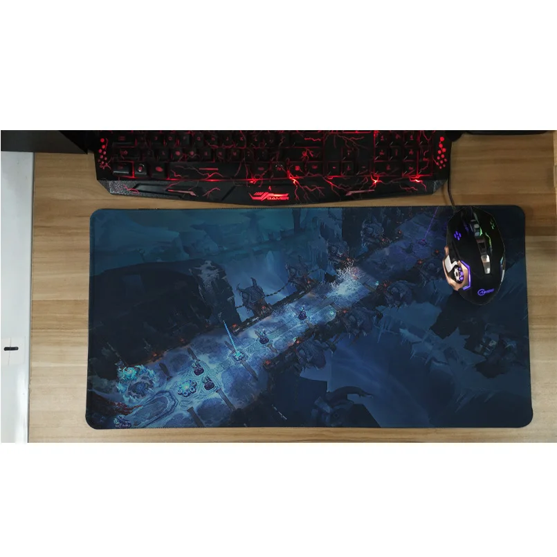 Map of the world gamer Mouse pad Mousepad keyboard mat for Notebook Computer Map Diy Custom (5)