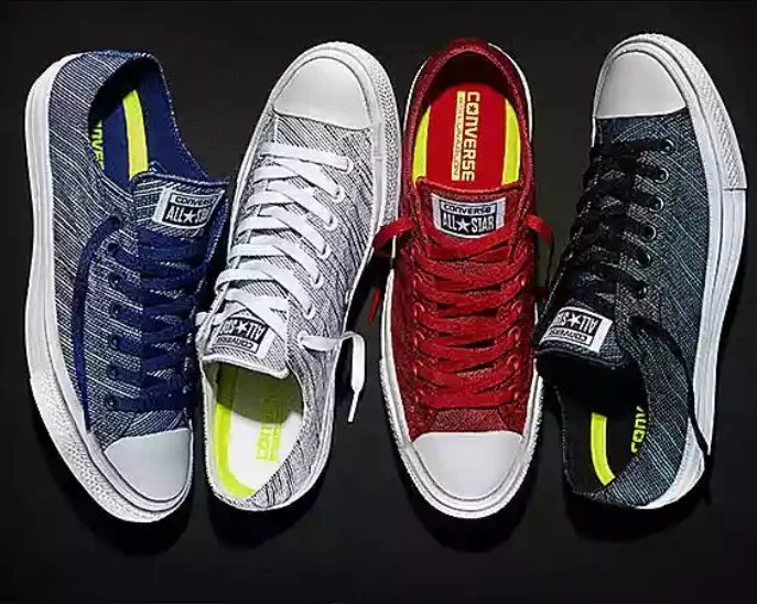 Converse Оригинальные кроссовки зажимы Taylor All Star II парусиновая обувь мужские и женские кроссовки низкие классические Скейтбординг обувь 151091C