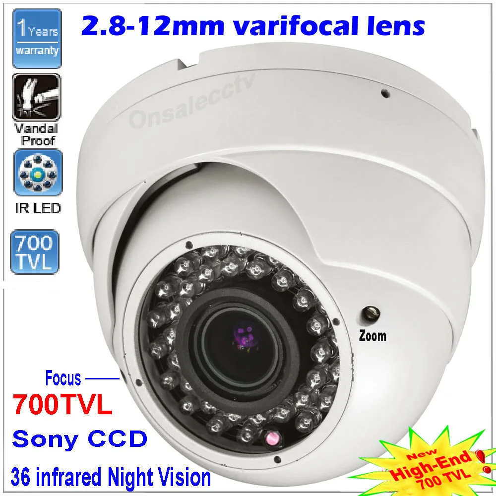 1//3/" Sony CCD 700TVL High End CCTV Security Camera Fisheye Lens Camera