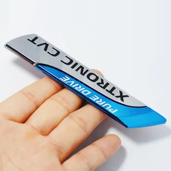 

ABS Pure Drive XTRONIC CVT Nismo Emblem Badge Tail Sticker For Nissan Qashqai X-Trail Juke Teana Tiida Sunny Note Car Styling