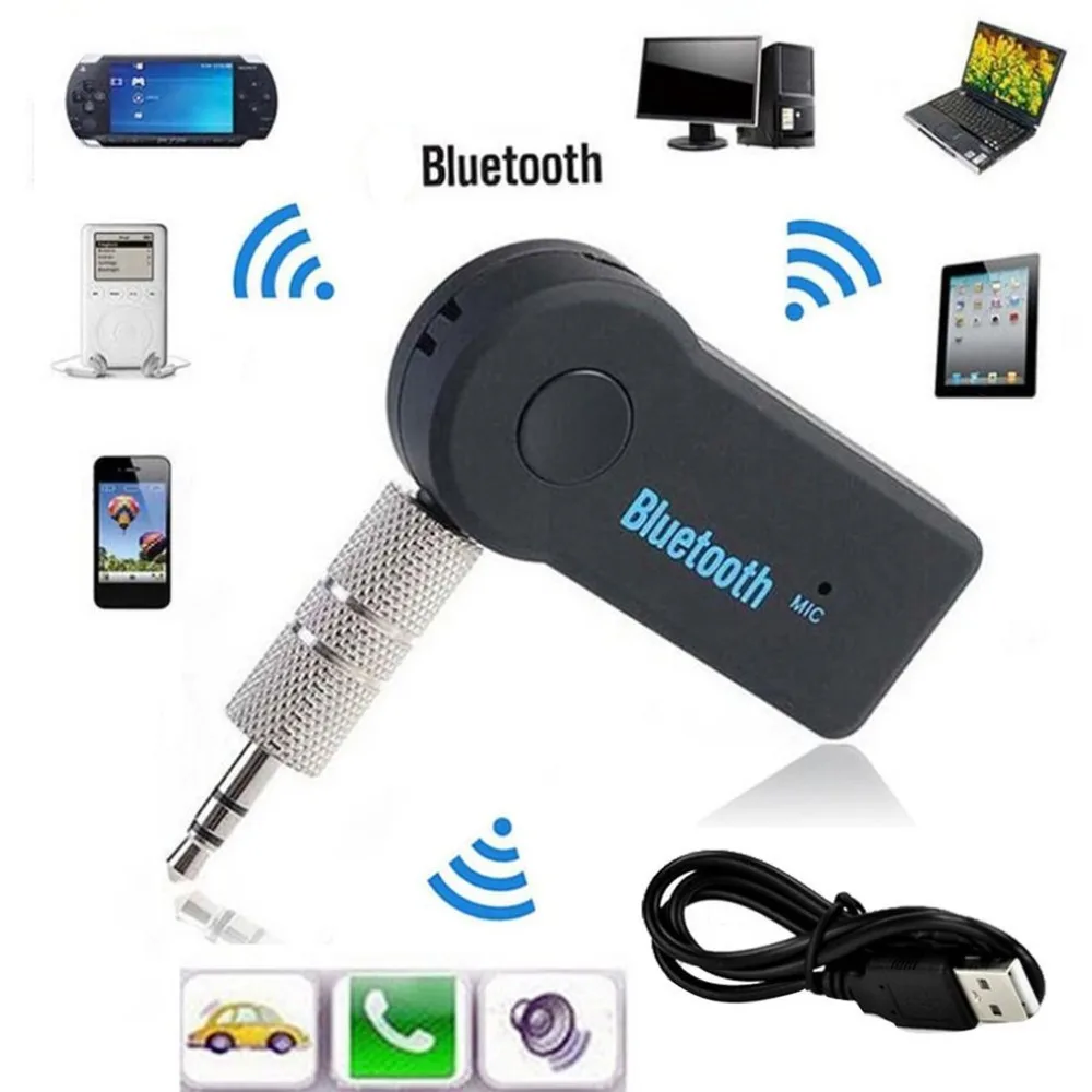 3.5mm Stereo Wireless Bluetooth Music Receiver Adapter Audio A2DP Music