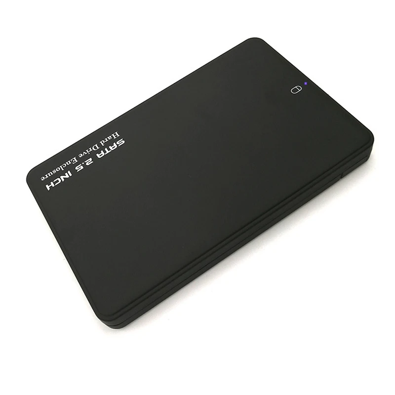 5 Гбит USB3.0 2,5 дюйма SATA к USB HDD Case Box для жесткого диска внешний жесткий диск Корпус черный поддерживает UASP для HDD SSD 2 ТБ Новый