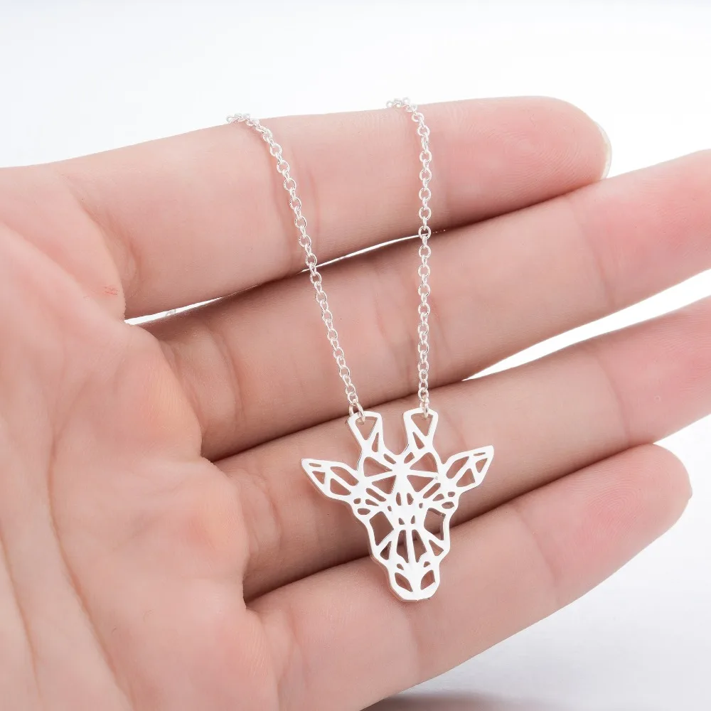 1-Daisies-Cute-Origami-Sheep-Necklace-Animal-Geometric-Necklaces-Pendants-Choker-Chocker-Collares
