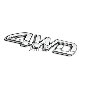 

3D 4WD 4x4 Metal Stickers Car Sticker For Mini Cooper R56 R50 R53 F55 Hyundai Solaris Tucson 2016 I30 IX35 Accent Accessories