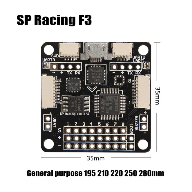 

CC3D NAZE32 F3 Upgrade NAZE32 SP Racing F3 Flight Control Acro 6 DOF Deluxe 10 DOF for FPV RC QAV DIY Racing Drone Multicopter