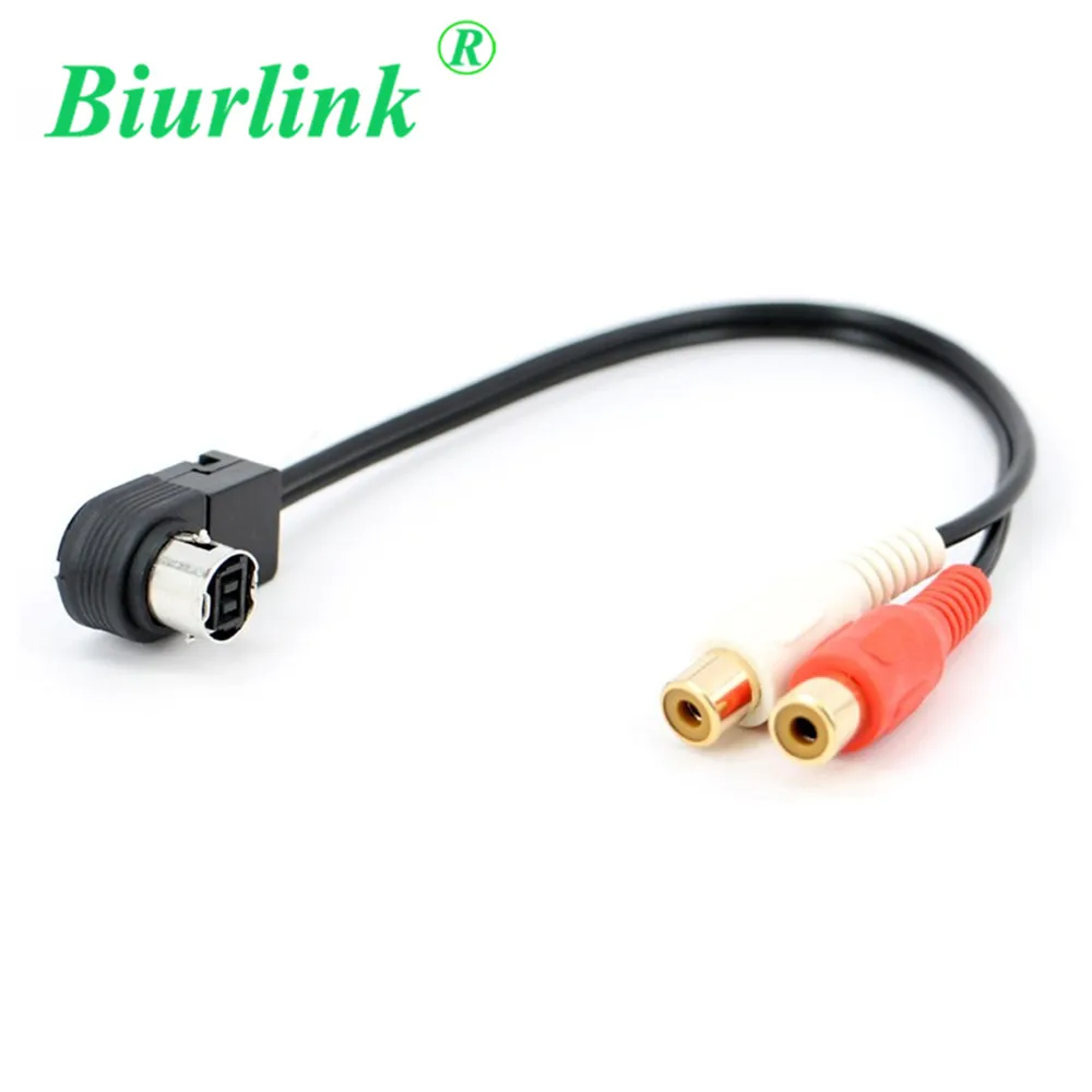 

Biurlink Auto RCA Aux-In Audio Cable Adapter for Alpine Ai-NET JVC 121B