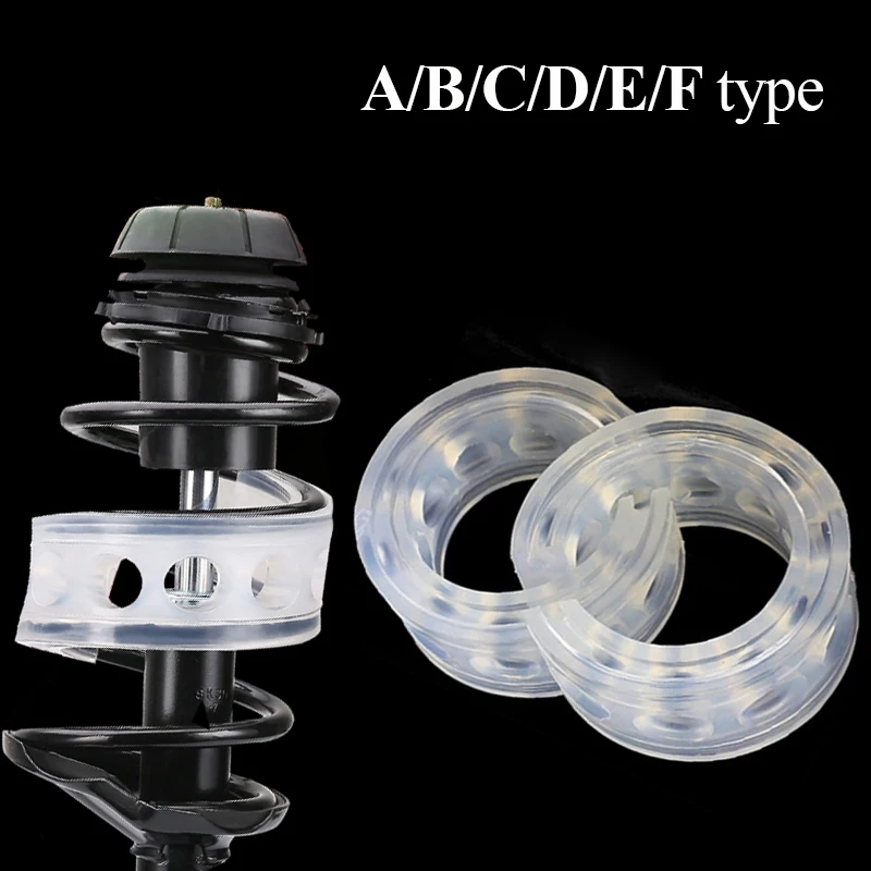 

2pcs Car Shock Absorbers Cars Buffers Buffer For Car Spring Bumper Power Urethane Rubber Auto Suspension Universal For Car Lift