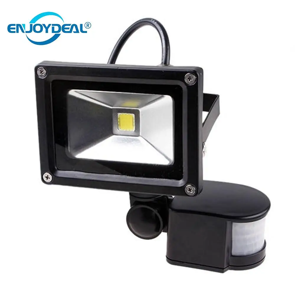 

10W Outdoor LED Flood Light Infrared Motion Sensor Induction Security Light Wall Lamp For Home Garden Lawn 85-265V / 12V