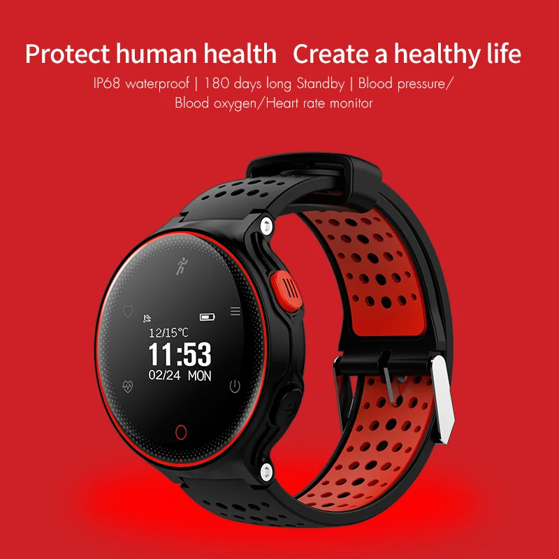 X2 Smart Watch IP68 Waterproof 4.0 Bluetooth 0.96 Inch Blood Pressure Tracker Heart Rate Sleep Monitor For Android IOS (12)