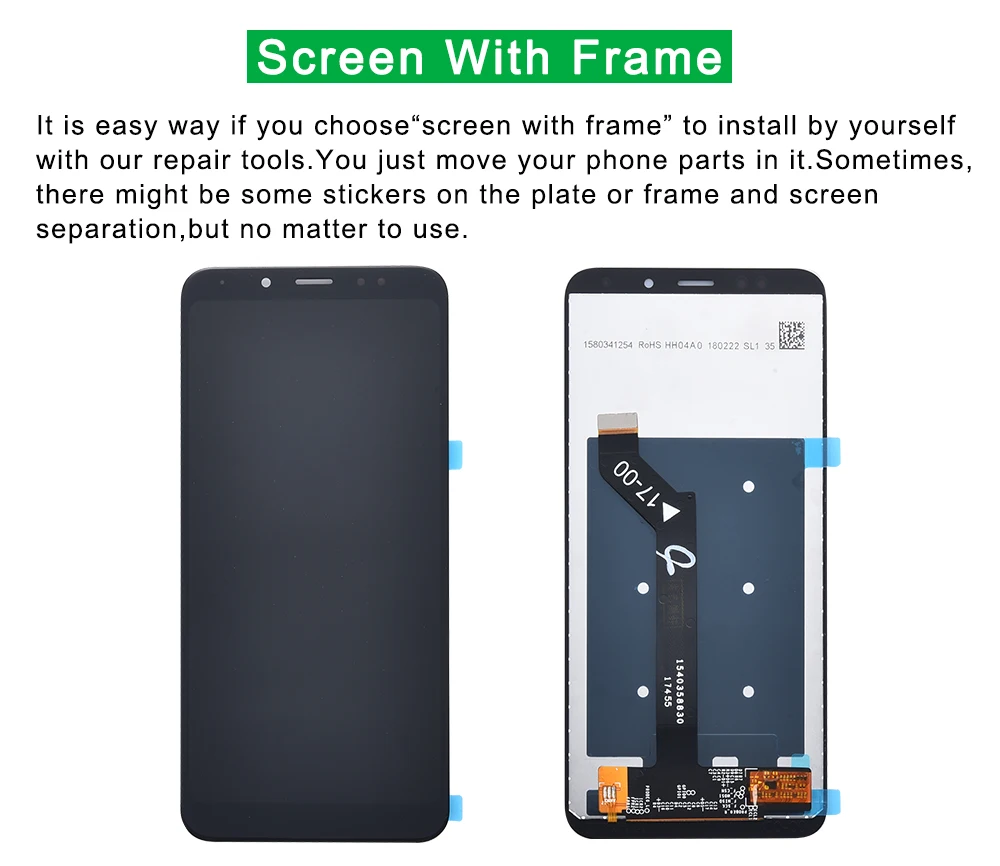 Xiaomi Redmi Note 5 Pro ЖК-дисплей сенсорный экран тест хороший дигитайзер сборка Замена для Xiaomi Redmi Note5 5,99 дюймов