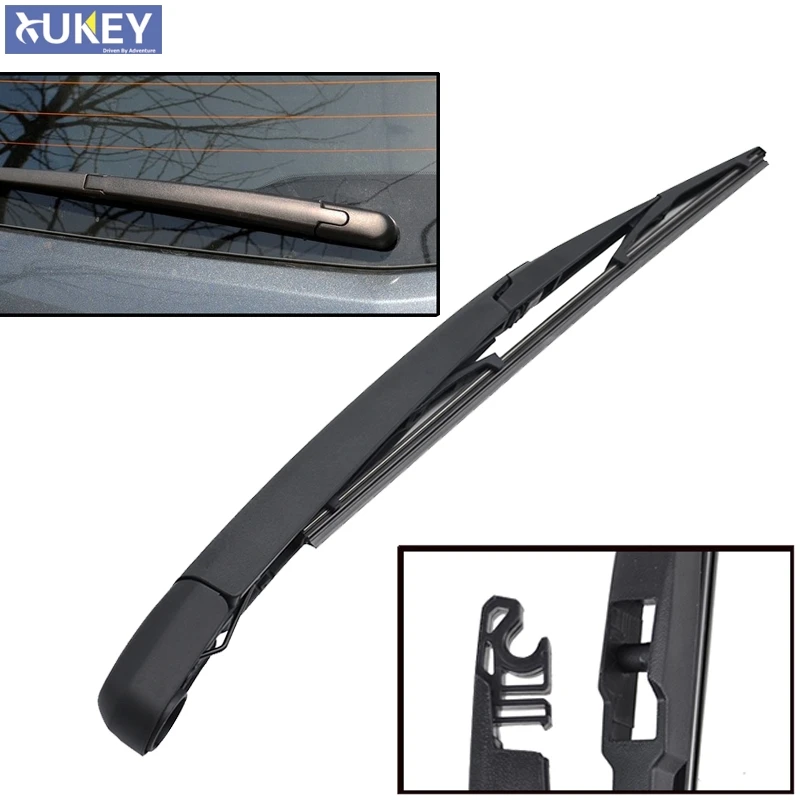 

Xukey Rear Window Windshield Wiper Arm & Blade Set Kit For Hyundai Santa Fe CM H-1 I40 Accent For Kia Carens Rondo Rondo7 KX3