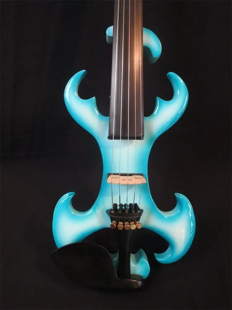 Handmade Light Blue White Great Design Streamline Model Top Art 5