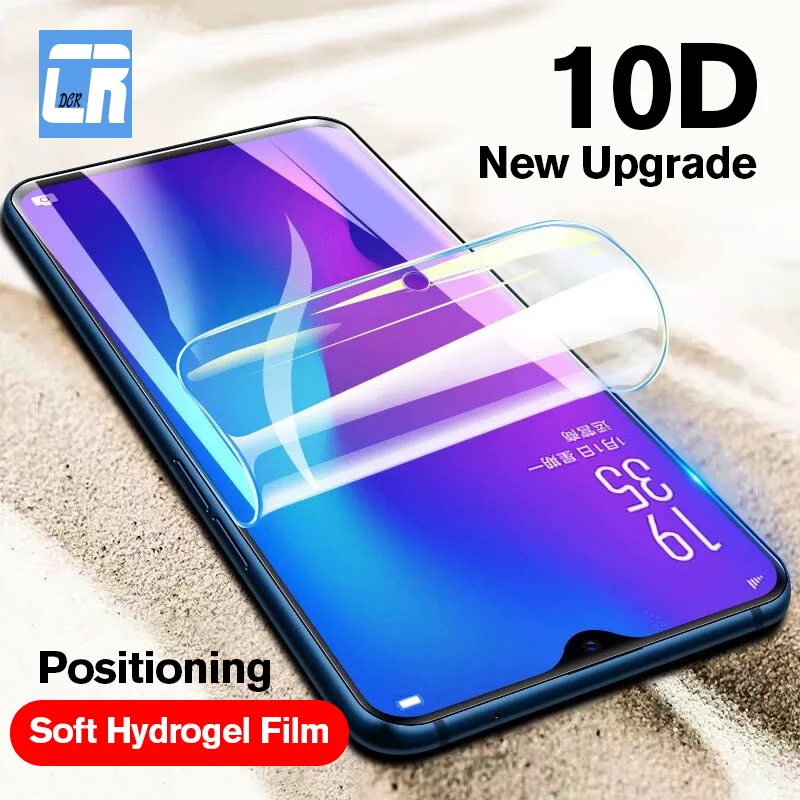 10D Edge мягкая Гидрогелевая пленка для OPPO A3S A5 A83 A73 A1 A77 A7X Защитная экрана F5 F3 K1 R15X не
