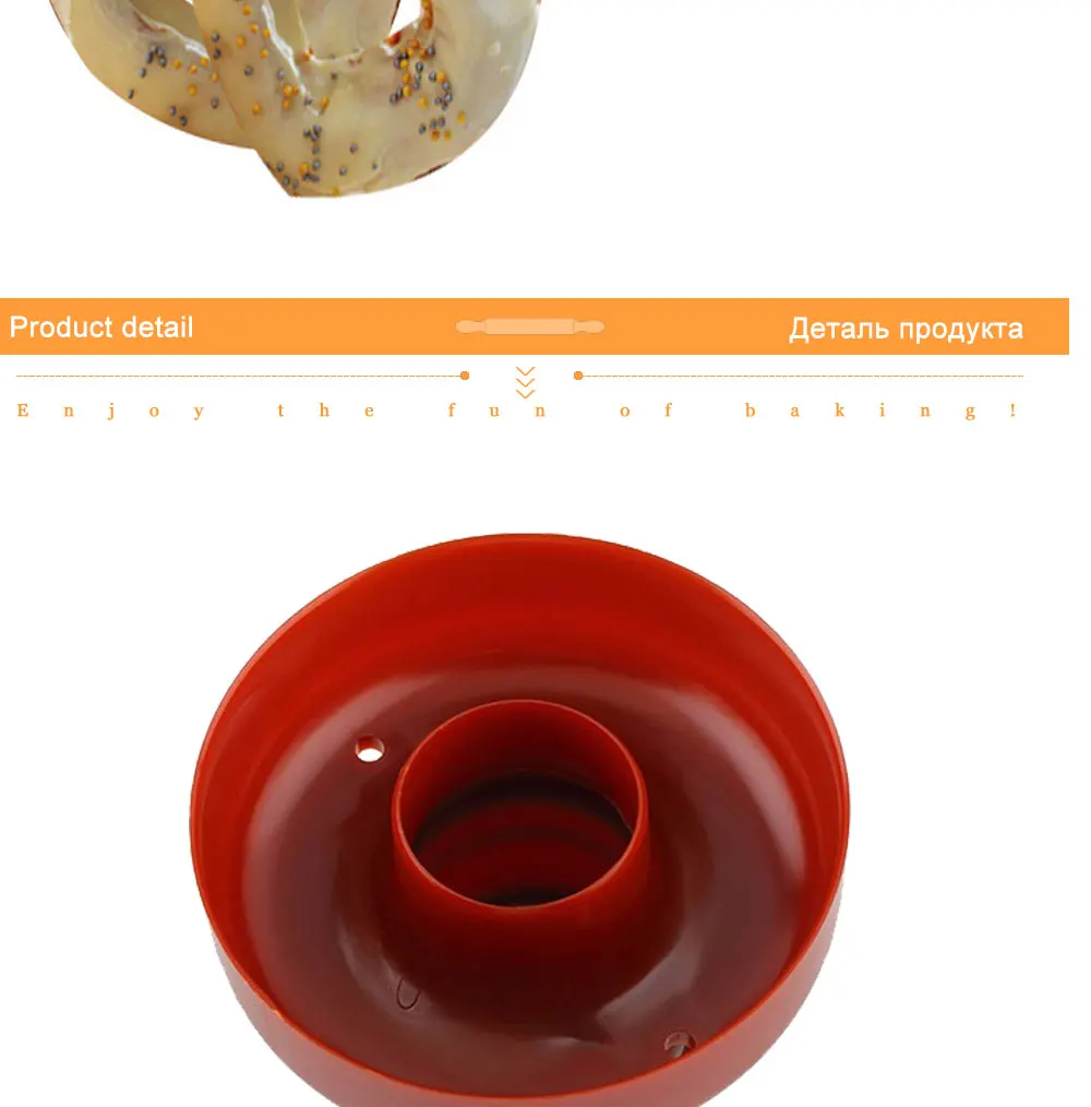 Bakeware Baking Tools Plastic Donuts Maker Cutter Mold DIY Doughnut Desserts Sweet Food Mould for Bakery Kitchen Dessert 007 (7)