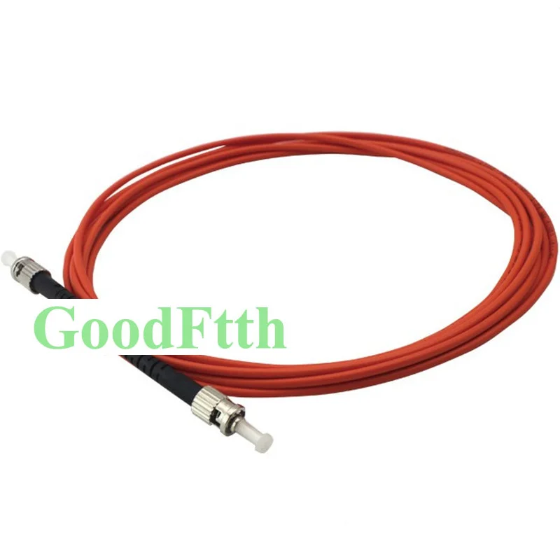 

Fiber Patch Cord Jumper Cable ST-ST Multimode OM1 62.5/125 Simplex GoodFtth 1-15m