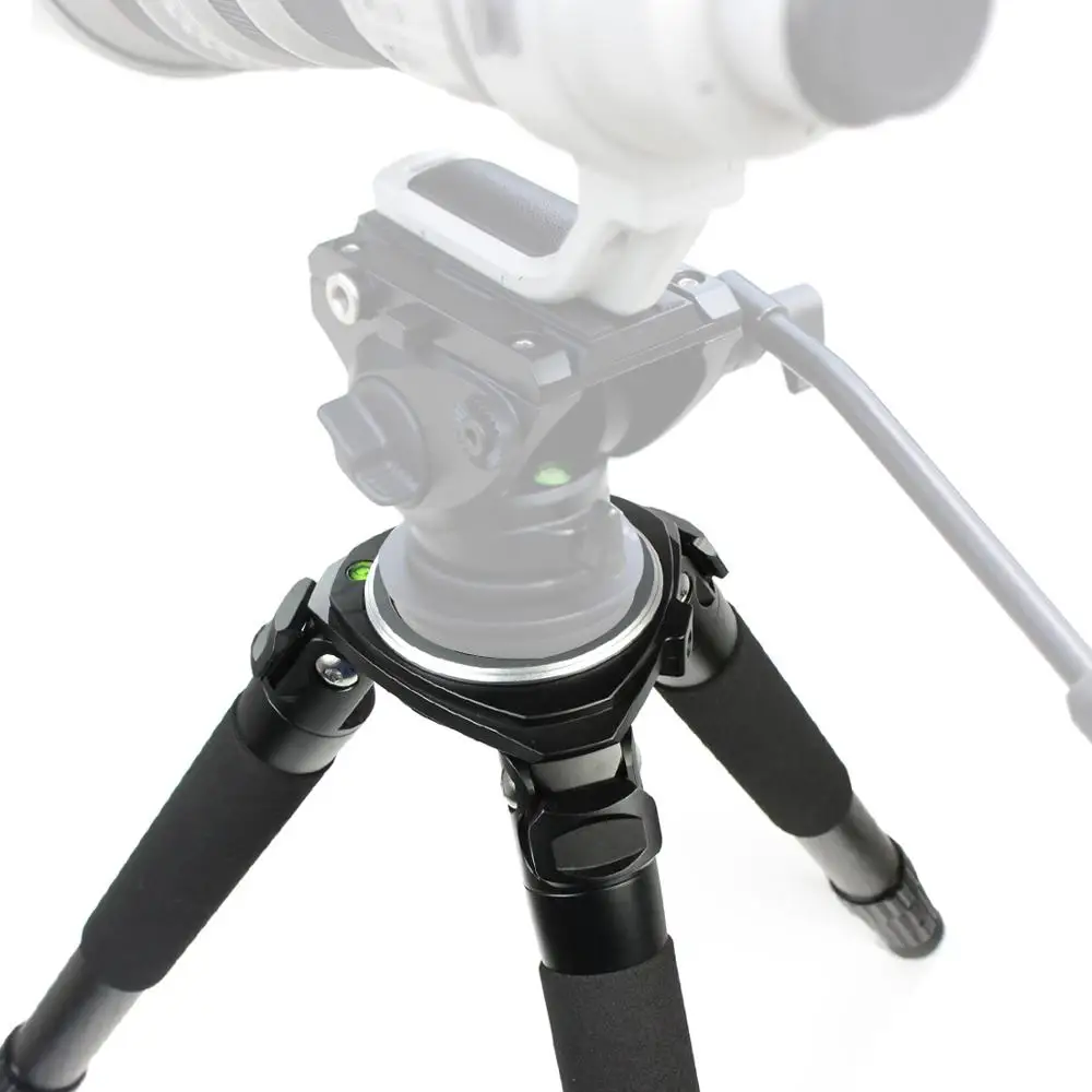  L404C Professional Carbon Fiber Tripod Bird Watching Without Mid-Axle 40mm Large Tube for Digital C