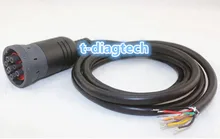 free ship for deutsch 9 pin Cable J1939 (9pin) to Open End 6ft 9pins Wired dvf12SAE J1939 or SAE J1708 cable