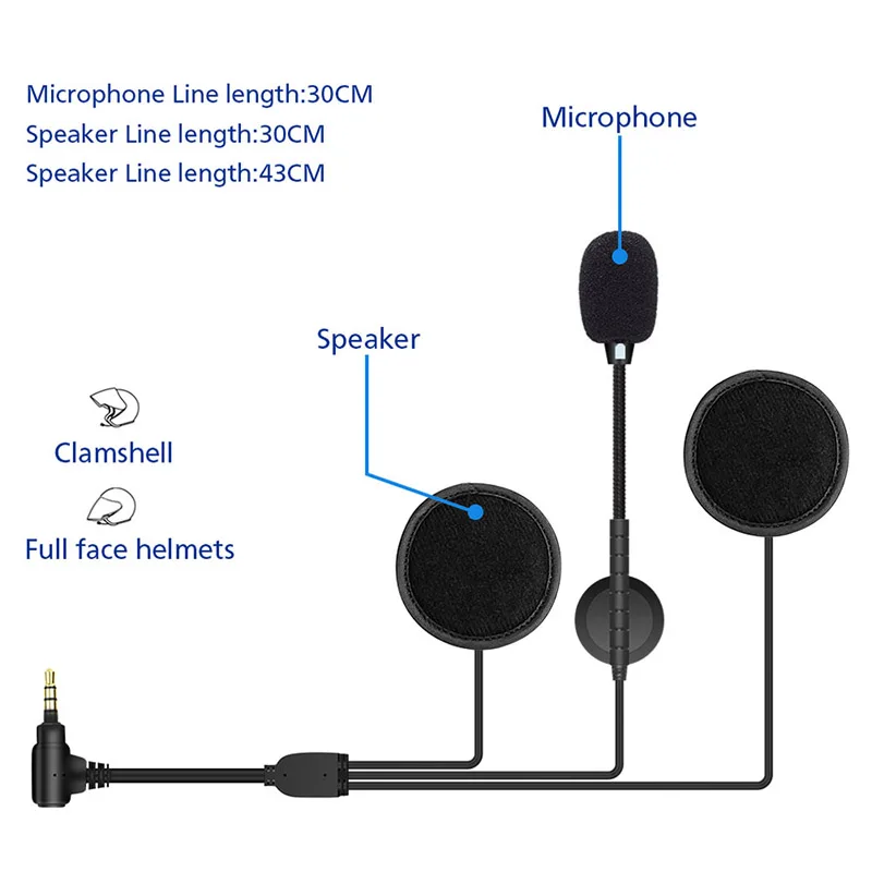 V6 домофон мотоциклетный шлем Bluetooth гарнитура наушники 1200 м 850 мАч динамик беспроводной intercomunicador 6 всадников MP3 переговорные