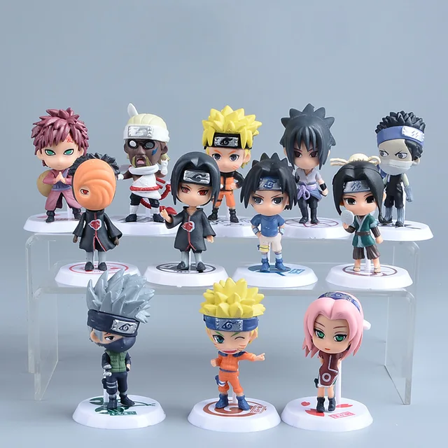 Naruto Figure Japanese Anime PVC 6pcs/set Collectible ...
