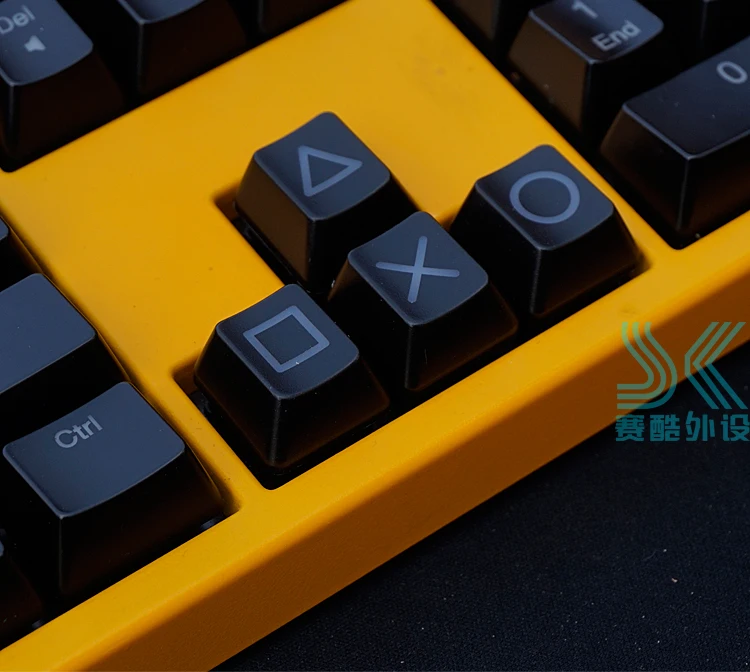  Mechanical keyboard ABS Pervious to light keycap direction key up and down Left right cherry mx arr
