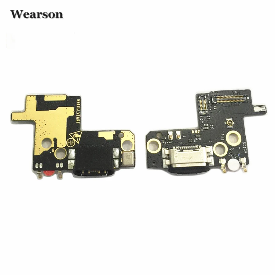 For ZTE Nubia Z18mini NX611J USB Port Charging Board With Microphone Tested Z18 mini USB Board Dock Connector