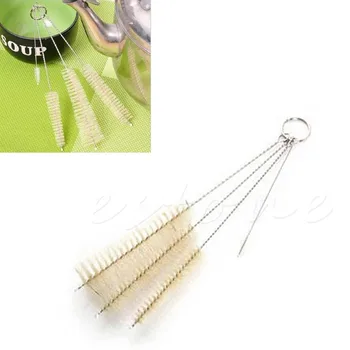 

4pcs Applied Bottle Cleaning Brushes Kettle Spout Teapot Baby Bottle Brushes