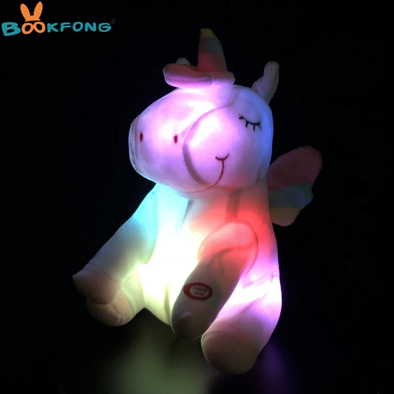30cm LED Unicorn Plush Toys Plush Light Up Toys Stuffed Animals Cute Pony Horse Toy Soft Doll Kids Toys Christmas Birthday Gifts цена 30cm LED Unicorn Plush Toys Plush Light Up Toys Stuffed Animals Cute Pony Horse Toy Soft Doll Kids Toys Christmas Birthday Gifts цены онлайн