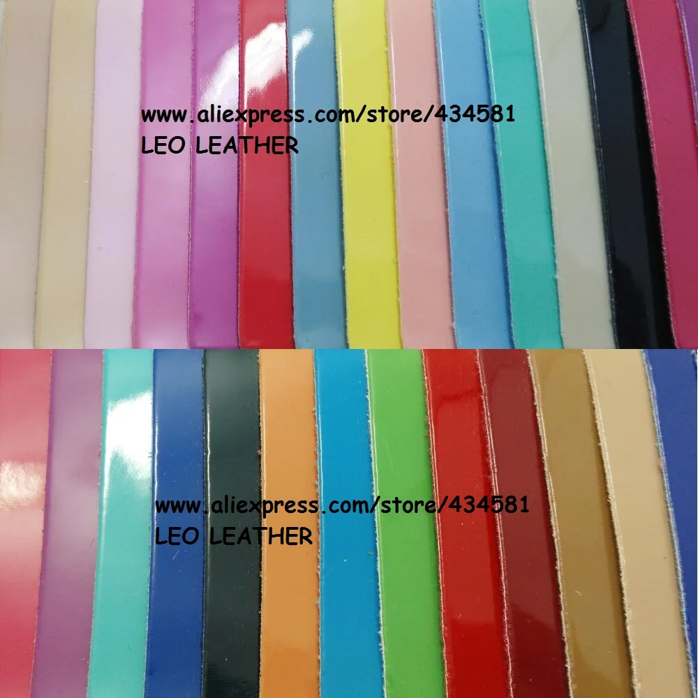

LEO LEATHER PATENT MIRROR SYNTHETIC LEATHER FOR BAGS SHOES DIY SEWING P637