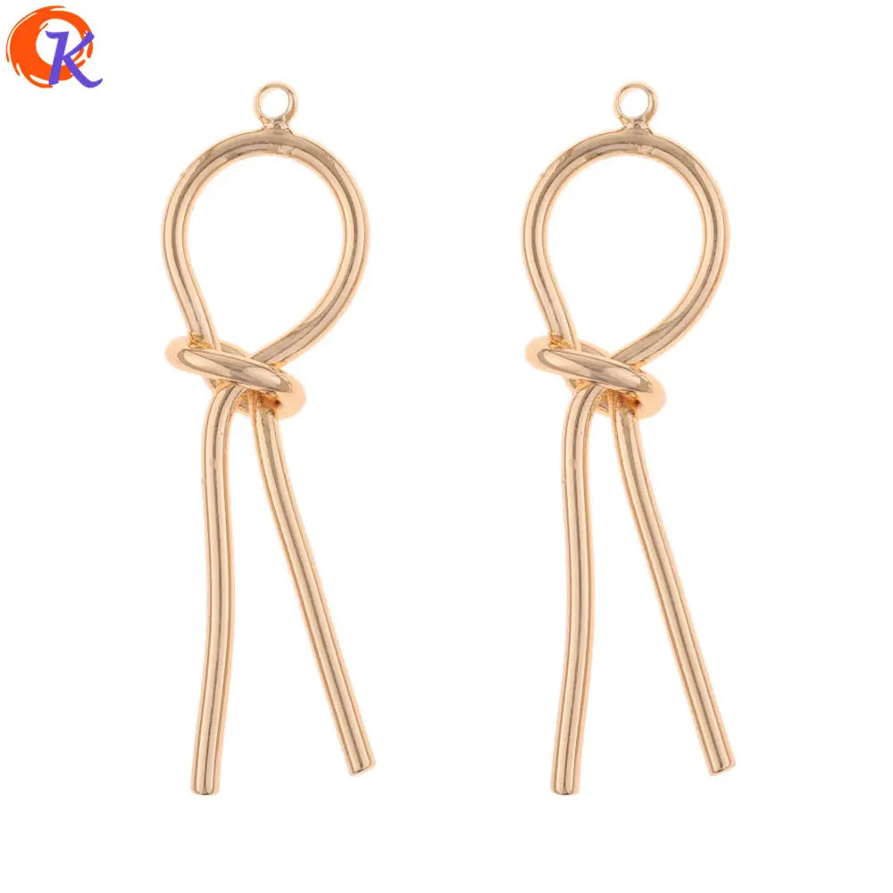 

Cordial Design 20Pcs 11*38MM Jewelry Accessories/DIY Earrings Making/Tie Shape/Genuine Gold Plating/Hand Made/Earring Findings